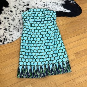 Lilly Pulitzer strapless dress size 4